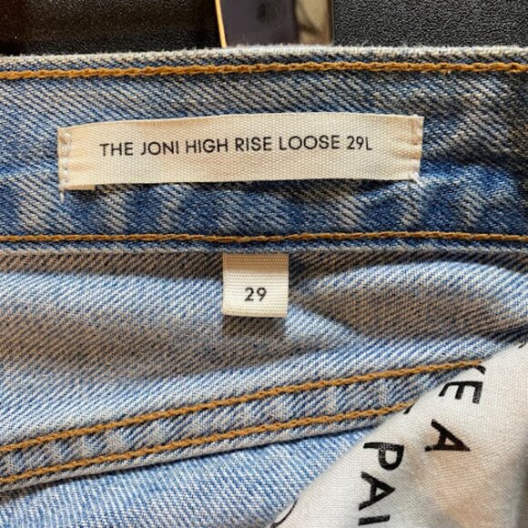 Denim Forum Women's The Joni High Rise Loose Jeans Size 29 - Picture 11 of 11